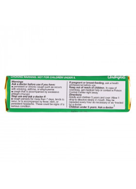 Honees, Menthol Eucalyptus Cough Drops, 9 Drops