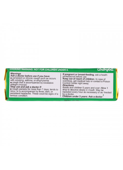 Honees, Menthol Eucalyptus Cough Drops, 9 Drops