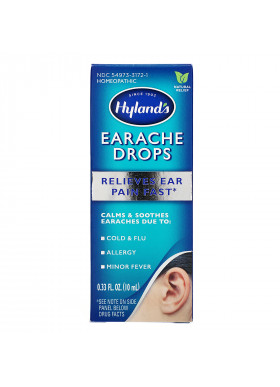 Hyland's, Earache Drops, 0.33 fl oz (10 ml)