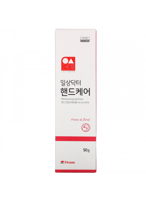 Ilsang Doctor, Moisturizing  Sanitizer, Fruity & Floral, 50 g