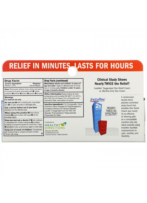Instaflex, Pain Relieving Cream, 2 oz (57 g)