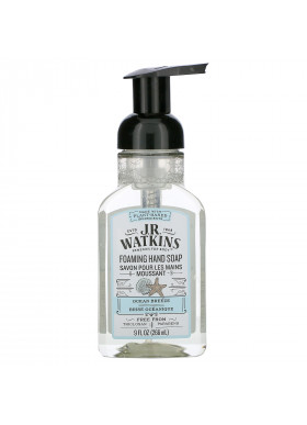 J R Watkins, Foaming Hand Soap, Ocean Breeze, 9 fl oz (266 ml)