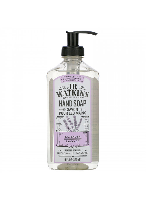 J R Watkins, Hand Soap, Lavender, 11 fl oz (325 ml)