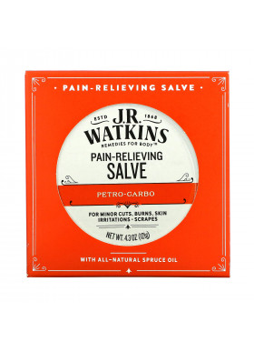J R Watkins, Pain-Relieving Salve, Petro-Carbo, 4.3 oz (121 g)