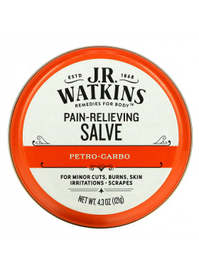 J R Watkins, Pain-Relieving Salve, Petro-Carbo, 4.3 oz (121 g)