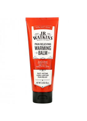 J R Watkins, Pain Relieving Warming Balm, 3.3 oz (93 g)