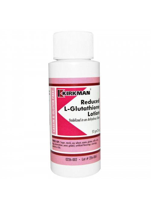 Kirkman Labs, Reduced L-Glutathione Lotion, 2 oz (57 g)