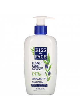 Kiss My Face, Hand Soap, Olive & Aloe, 9 fl oz (266 ml)