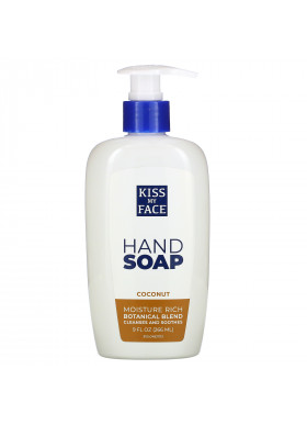 Kiss My Face, Moisturize Rich Hand Soap, Coconut, 9 fl oz (266 ml)