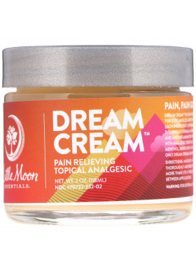Little Moon Essentials, Dream Cream, Pain Relieving Topical Analgesic, 2 oz (118 ml)