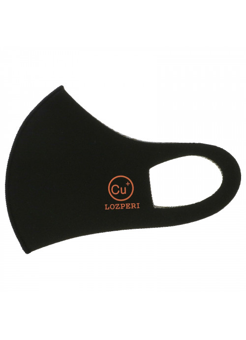 Lozperi, Copper Mask, Adult, Black, 1 Mask
