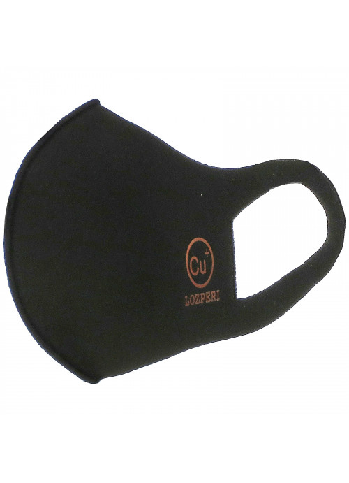 Lozperi, Copper Mask, Adult, Black, 1 Mask
