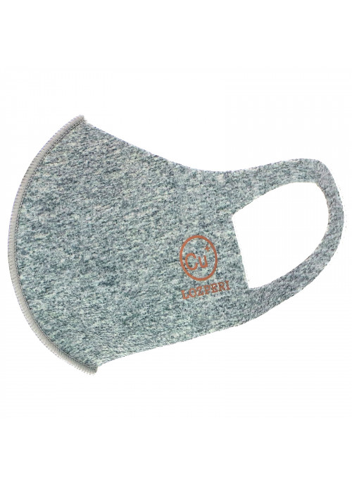 Lozperi, Copper Mask, Adult, Gray, 1 Mask