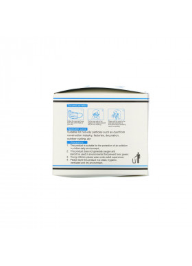 Luseta Beauty, Disposable Protection Face Mask, 50 Pack