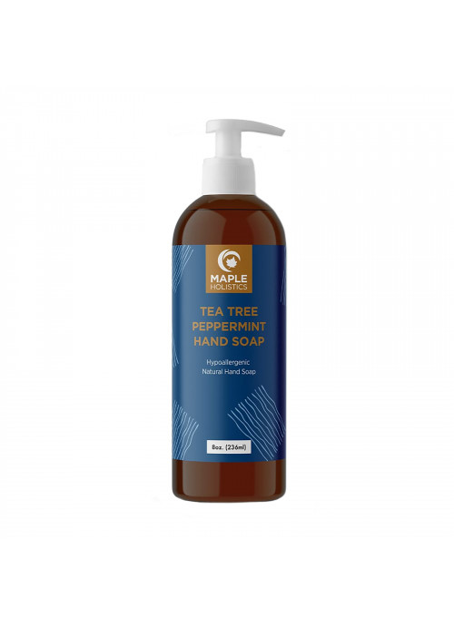 Maple Holistics, Tea Tree Peppermint Hand Soap, 8 oz (236 ml)