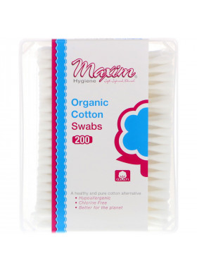 Maxim Hygiene Products, Organic Cotton Swabs, 200 Count