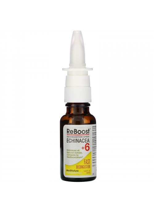 MediNatura, ReBoost, Decongestion Spray, 0.68 fl oz (20 ml)