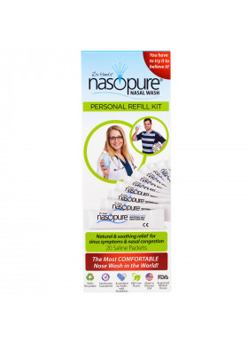 Nasopure, Nasal Wash, Personal Refill Kit, 20 Saline Packets