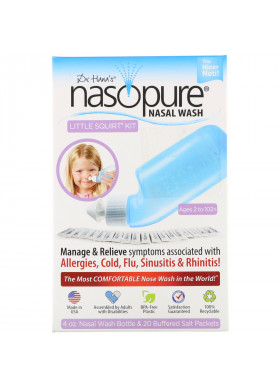 Nasopure, Nasal Wash System, Little Squirt Kit, 1 Kit