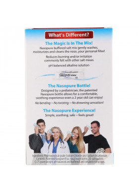 Nasopure, Nasal Wash System, System Kit, 1 Kit
