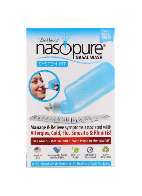 Nasopure, Nasal Wash System, System Kit, 1 Kit
