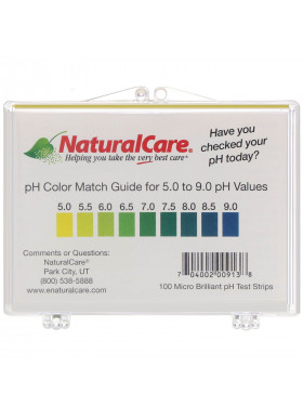NaturalCare, pH Test Strips, 100 Strips