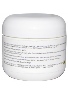 Nature's Baby Organics, Ah-Choo! Chest Rub, Eucalyptus, 2 oz (56.7 g)