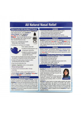 NeilMed, Sinus Rinse, All Natural Sinus Relief, 100 Premixed Packets