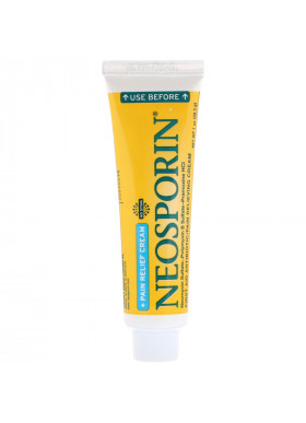 Neosporin, Dual Action Cream, Pain Relief Cream, 1 oz (28.3 g)