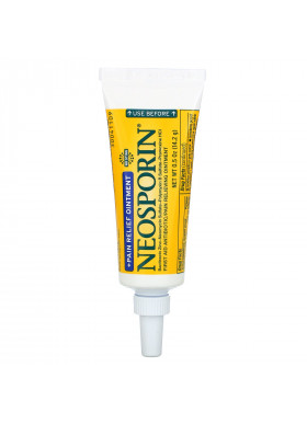 Neosporin, Dual Action + Pain Relief Ointment, 0.5 oz (14.2 g)