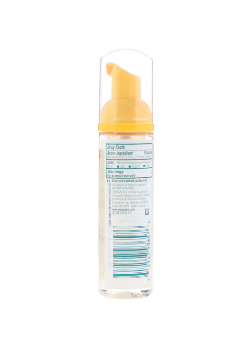 Neosporin, First Aid Antiseptic Foaming Liquid, For Kids, Ages 2 and Up, 2.3 fl oz (68 ml)