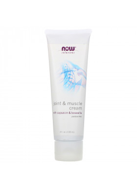Now Foods, Solutions, Joint and Muscle Cream, 4 fl. oz (118 ml)