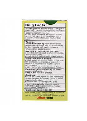 Olbas Therapeutic, Pastilles Herbal Cough Drops, Maximum Strength, 27 Drops