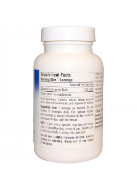 Planetary Herbals, Slippery Elm Lozenges, Tangerine Flavor, 150 mg, 200 Lozenges