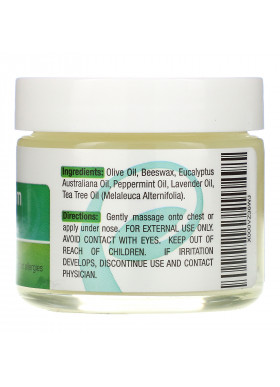 Puriya, Breathe-Ease Balm, 2 oz (57 gm)