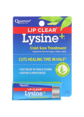 Quantum Health, Lip Clear Lysine+, Cold Sore Treatment, .25 oz (7 g)