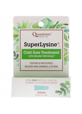 Quantum Health, Super Lysine+, Cold Sore Treatment, .25 oz (7 g)