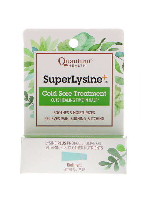 Quantum Health, Super Lysine+, Cold Sore Treatment, .25 oz (7 g)