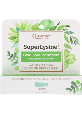 Quantum Health, Super Lysine+, Cold Sore Treatment, .75 oz (21 g)