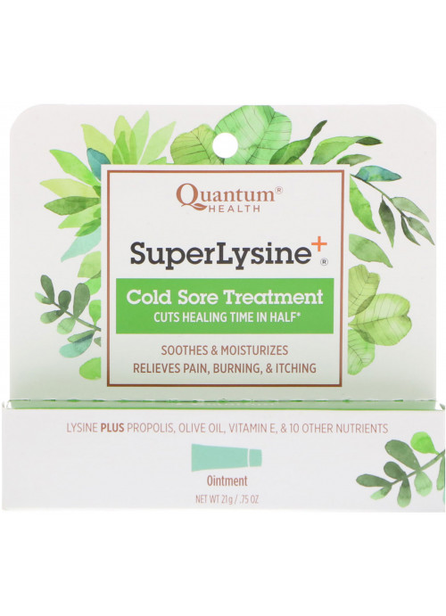 Quantum Health, Super Lysine+, Cold Sore Treatment, .75 oz (21 g)