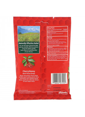 Ricola, Herb Throat Drops, Cherry Honey, 24 Drops