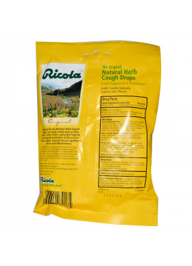 Ricola, The Original Natural Herb Cough Drops, 21 Drops