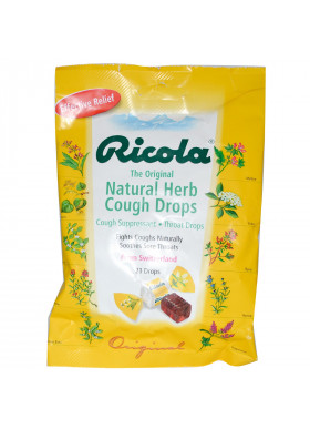Ricola, The Original Natural Herb Cough Drops, 21 Drops