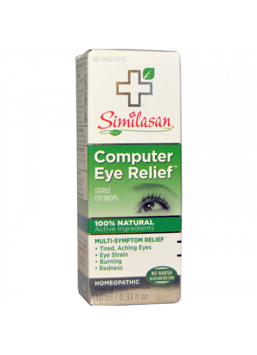 Similasan, Computer Eye Relief, Sterile Eye Drops, 0.33 fl oz (10 ml)