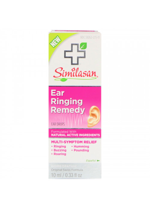 Similasan, Ear Ringing Remedy, Ear Drops, 10 ml (0.33 fl oz)