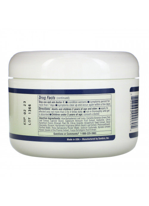 Sombra Professional Therapy, Warm Therapy, Natural Pain Relieving Gel, 8 oz (226.8 g)