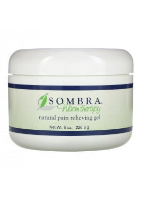 Sombra Professional Therapy, Warm Therapy, Natural Pain Relieving Gel, 8 oz (226.8 g)