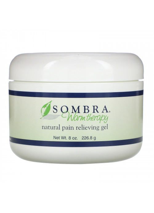 Sombra Professional Therapy, Warm Therapy, Natural Pain Relieving Gel, 8 oz (226.8 g)
