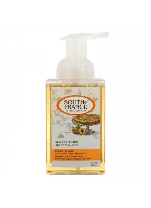 South of France, Foaming Hand Wash, Glazed Apricots, 8 fl oz (236 ml)