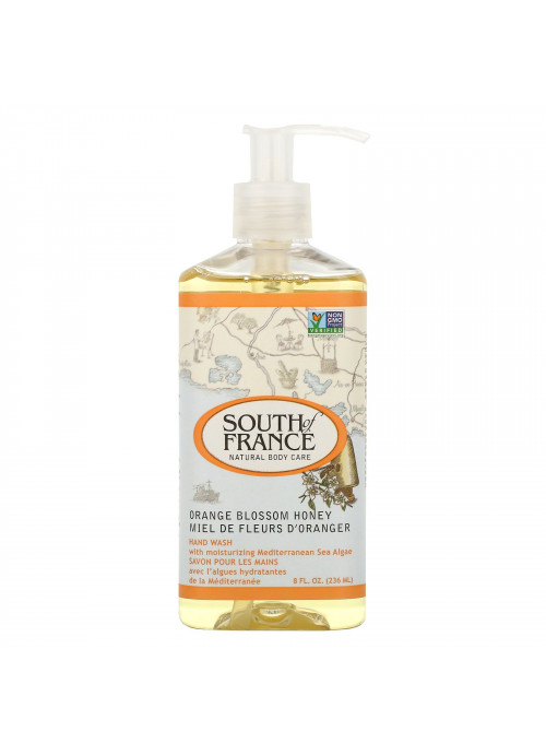 South of France, Hand Wash, Orange Blossom Honey, 8 fl oz (236 ml)